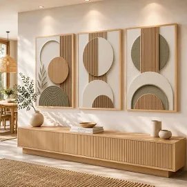 Conjunto de quadros decorativos